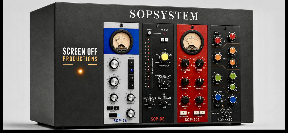 The Sopsystem — 4-Slot Modular MIDI Controller