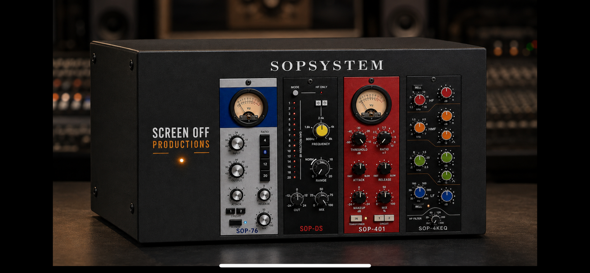 The Sopsystem — 4-Slot Modular MIDI Controller